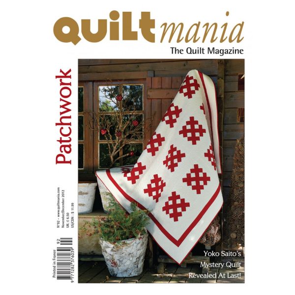 REVISTA QUILTMANIA Nº 92 - últimas unidades